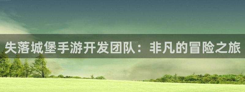 28大神预测网：失落城堡手游开发团队：非凡的冒险之旅